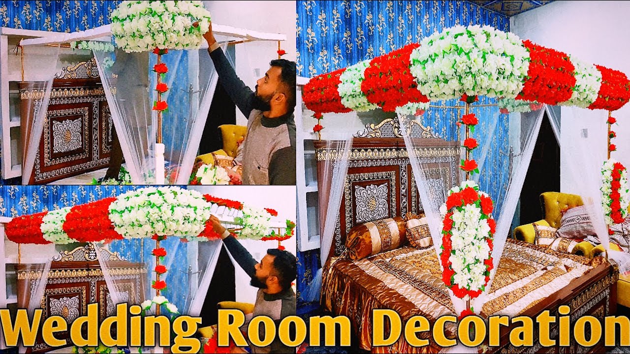How to decorate wedding room with flowers | Sage decoration | room decoration ideas ?