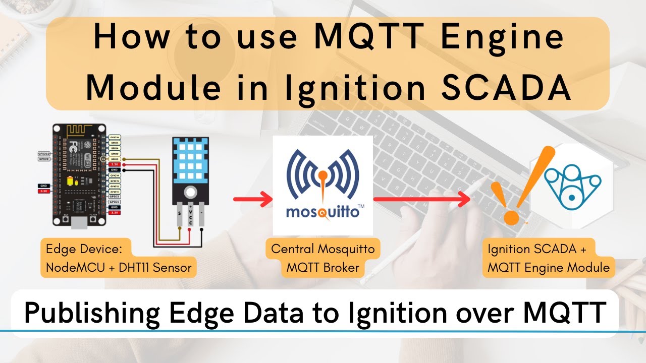 Как использовать модуль MQTT Engine в Igntion SCADA | Публикация данных DHT11 из NodeMCU в Igniti...