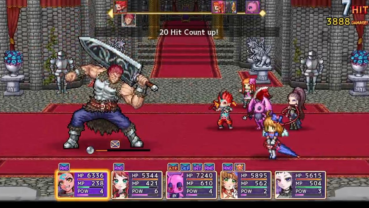 Rpg Akuma Rise - Team Kaine Vs BerselGhoul Final Battle Boss, without using Flamestone revive. 