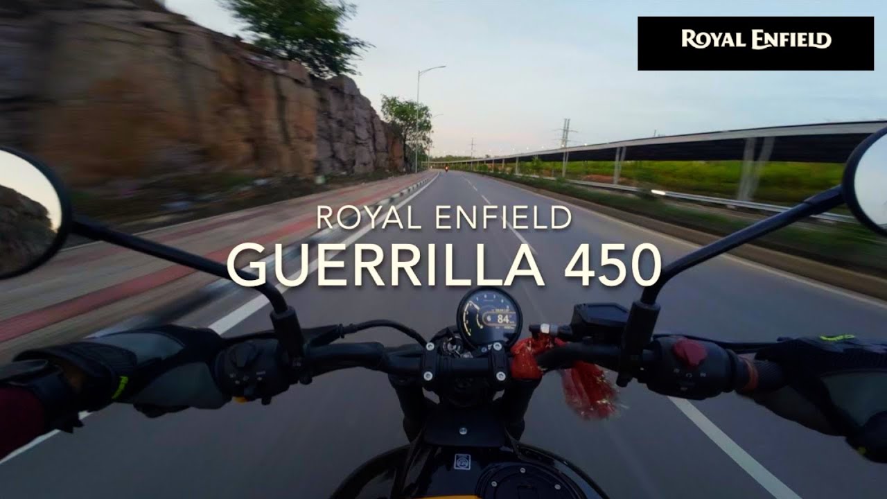 Guerrilla 450 | Pure Exhaust Sound | Twilight Ride 6AM | #royalenfield #bike #guerrilla450 #motovlog