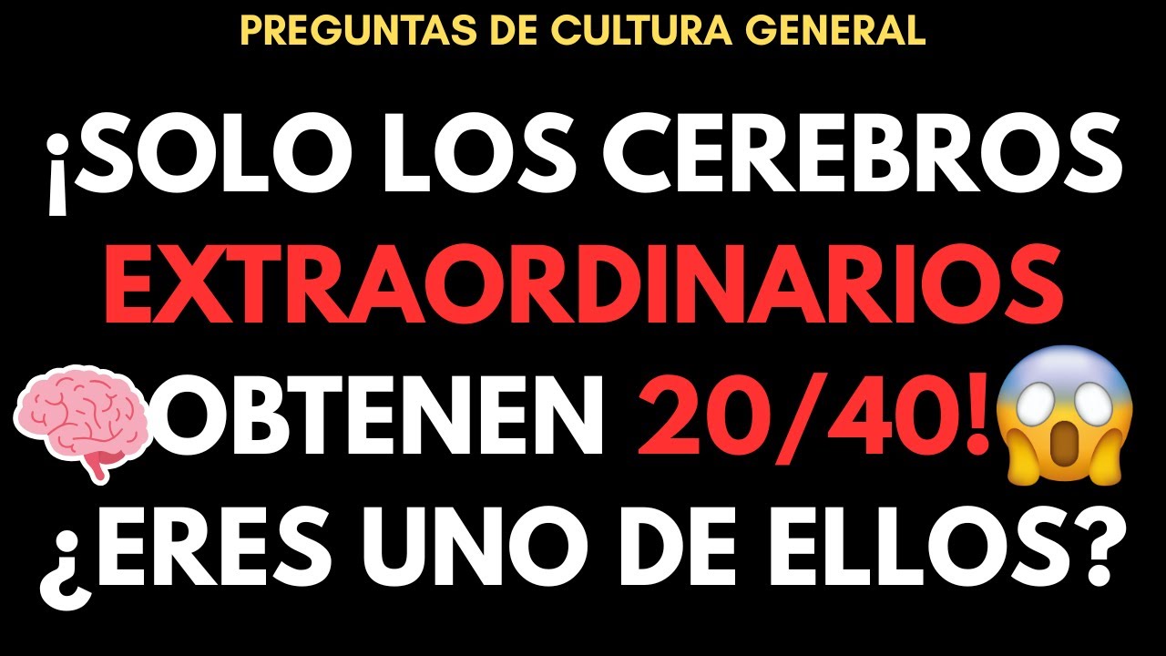 Solo Mentes Brillantes Logran 5/18 | Prueba de Genio Definitiva