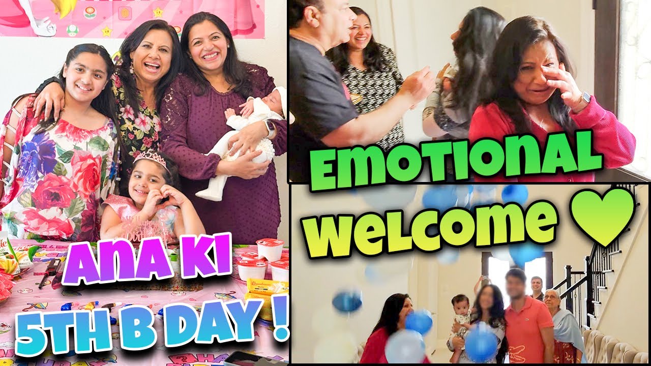 Emotional Family Welcome ❤️ Ana Ki Birthday Party 🎂 Aur Paros Mein Police Raid! 🚨 | Vlog 36