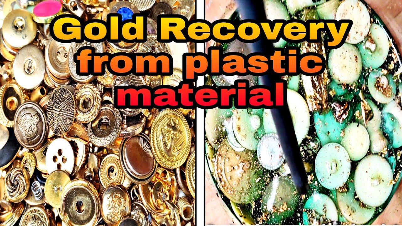 Gold Rcovery From Gold Plated Plastic Meterial/Gold recovery /Dr.Mohammad Sabeel Official #business