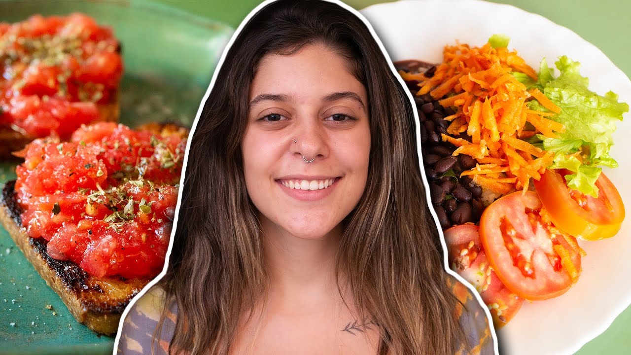O QUE COMO EM UM DIA | VEGANO E PRÁTICO!
