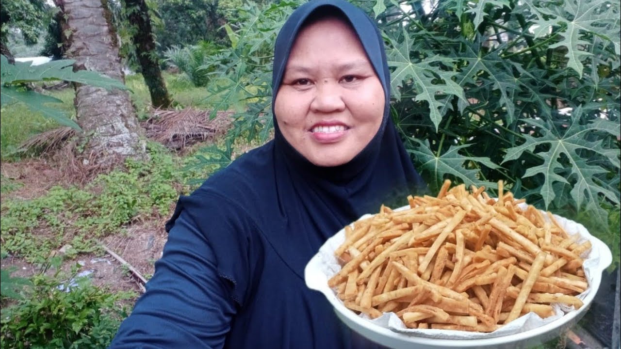 CARA BUAT KEROPOK@ KEREPEK IKAN BILIS BY KAK NUR@TIP  3 BAHAN SANGAT RANGUP