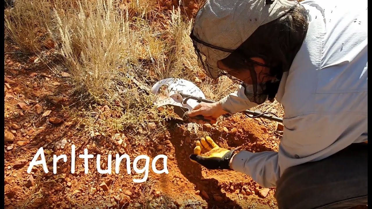 Arltunga alluvial goldfield detecting with GPX 6000 and GPZ 7000