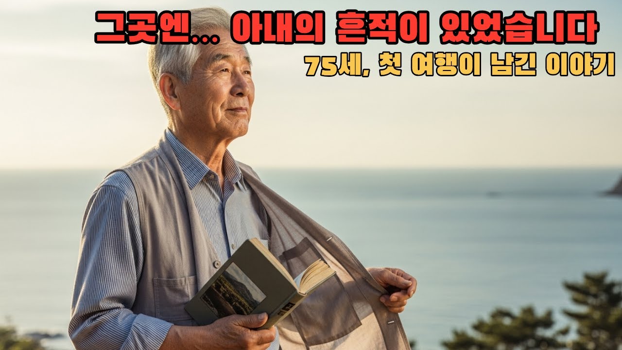 75세, 처음으로 떠난 혼자 여행 그런데 그곳엔 아내의 흔적이 있었습니다 #감동사연 #시니어이야기 #노년의삶 #인생여행