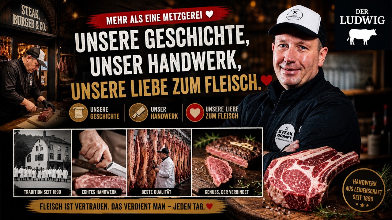 🧳 Die Reise hinter den Kulissen: Vom Ursprung der Metzgerei Der Ludwig 🥩 bis zu Deinem Genusspaket 📦
