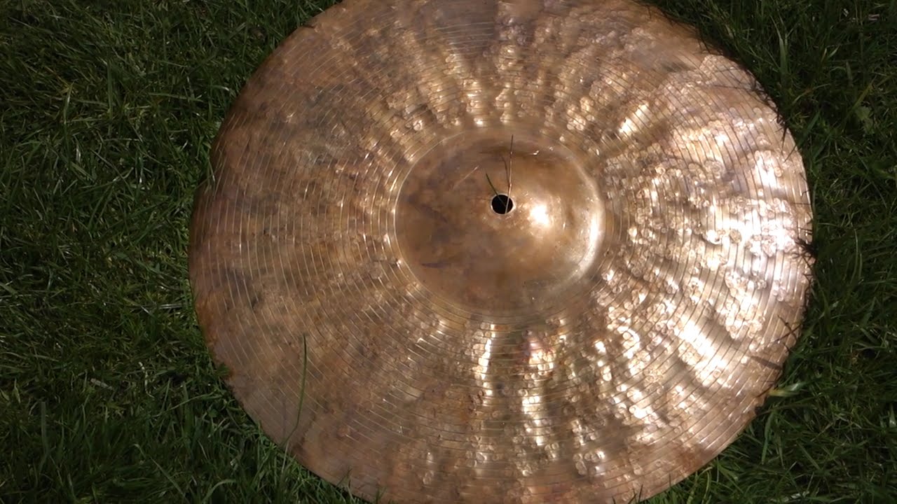 Taking a bad cymbal and re-hammering it into a great one.