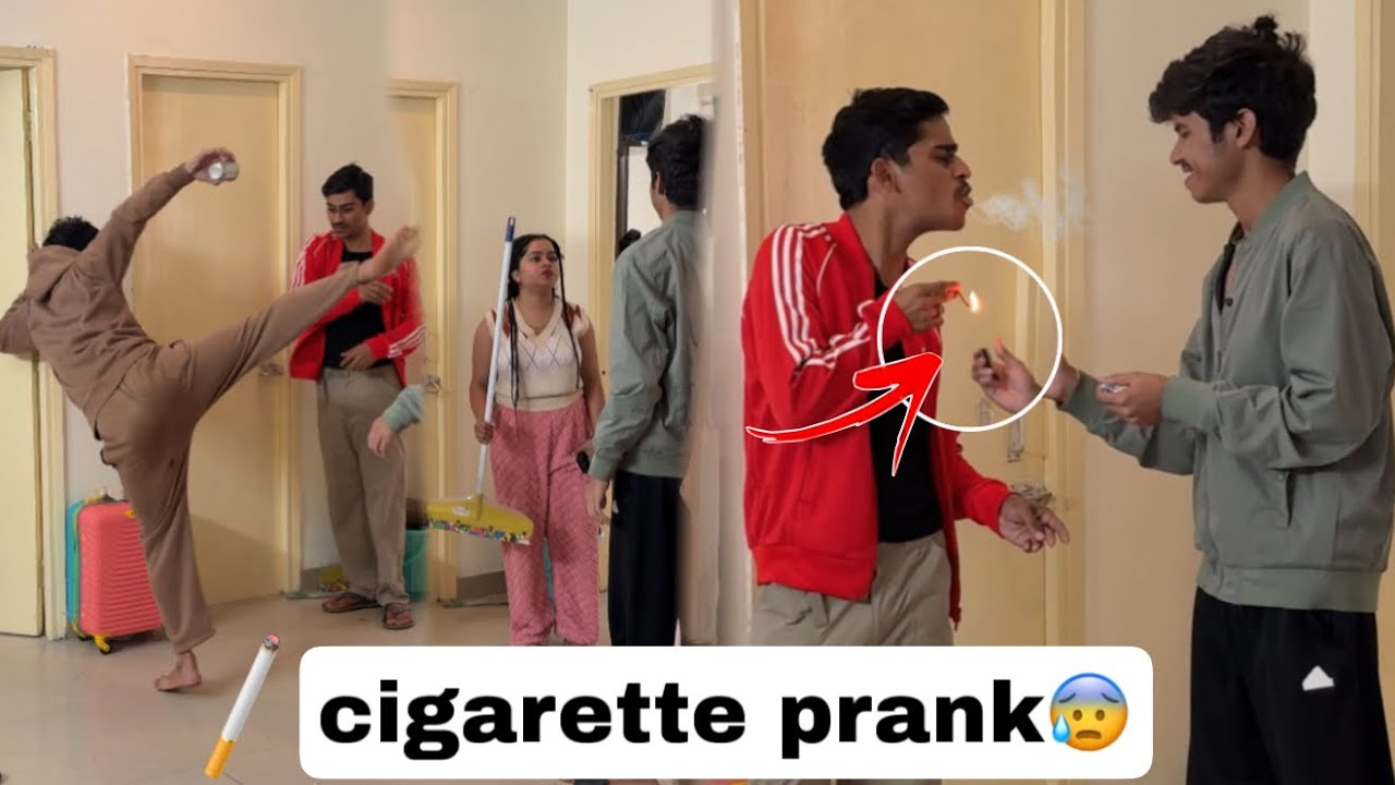 Сигаретный розыгрыш над Джинни Панди 😰