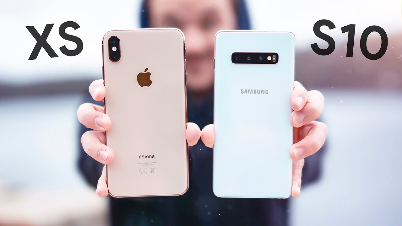 iPhone XS Max vs Galaxy S10+ !