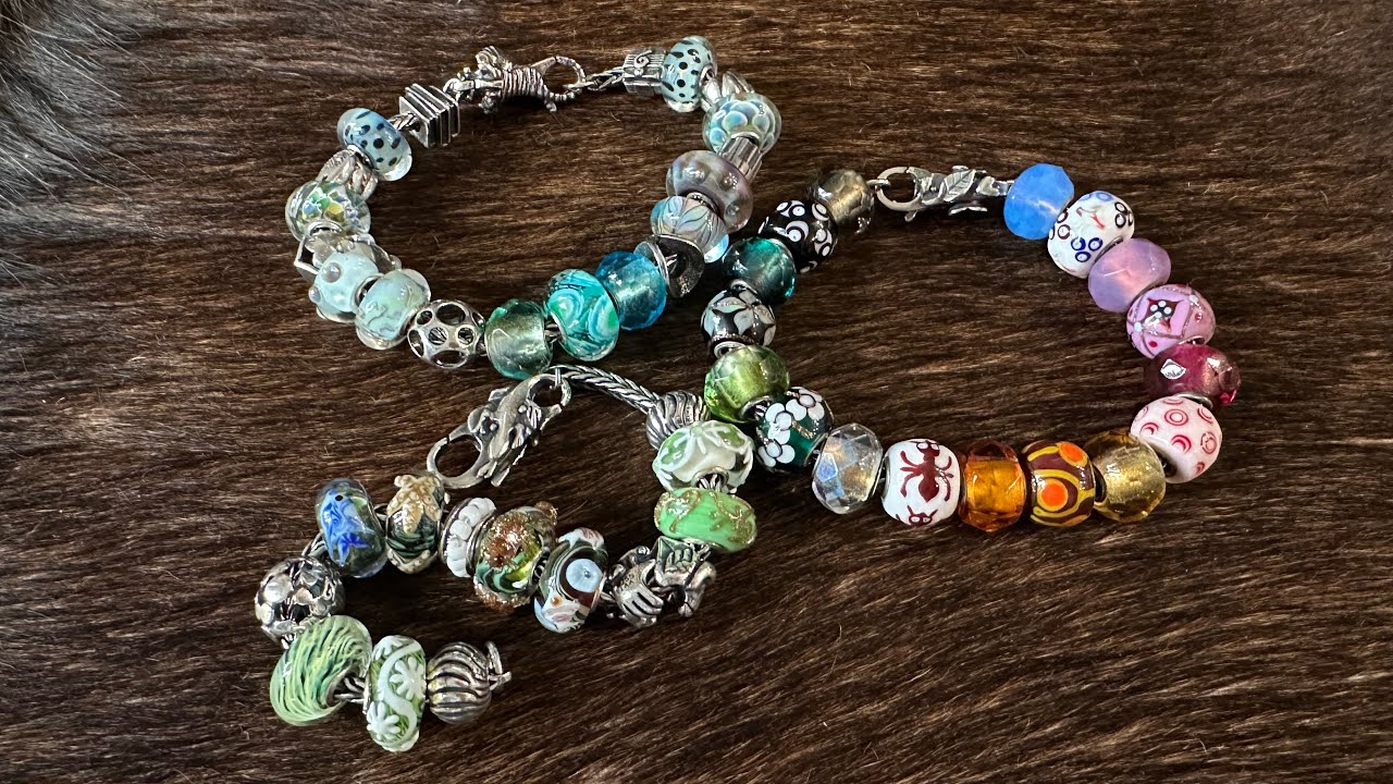 Trollbeads Mini Barrel & Prism Collection ❤️ Birthday Order Designs
