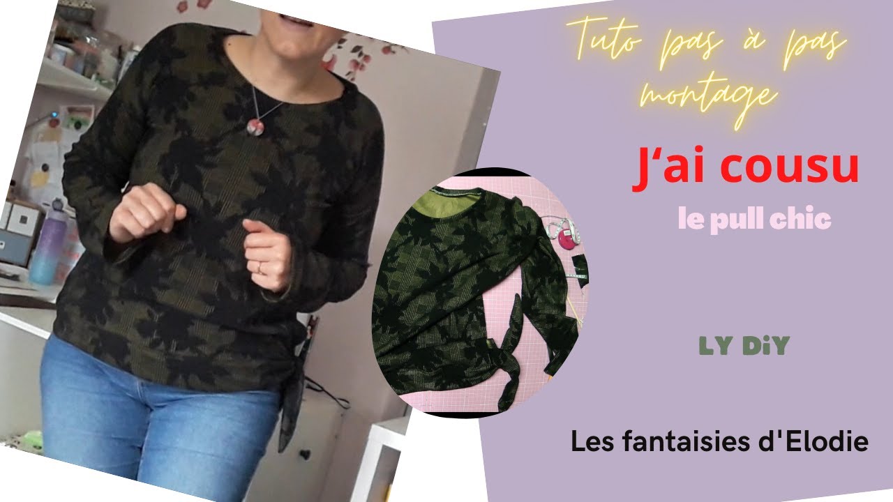 On coud le sweat chic #couture