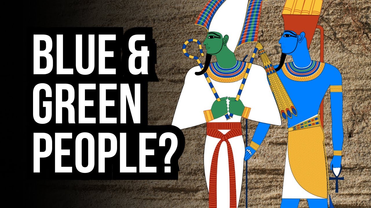 Mystery of the Blue and Green People in Ancient Egypt Revealed