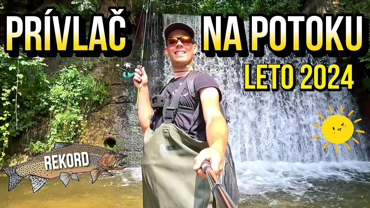 Osobný Rekord 😍🐬 Lov pstruhov na potoku 3🎣 Prívlač 🐟 lov rýb na potoce !