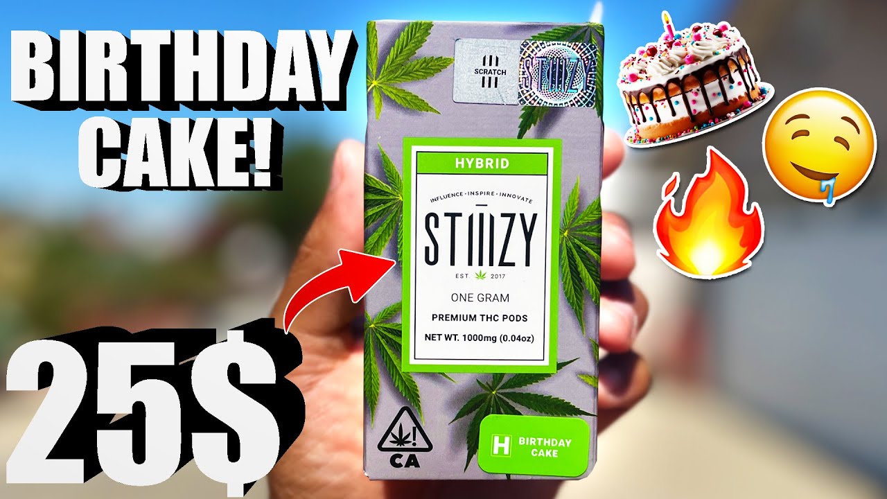 Stiiizy BIRTHDAY CAKE Review! | Cheap Carts #81