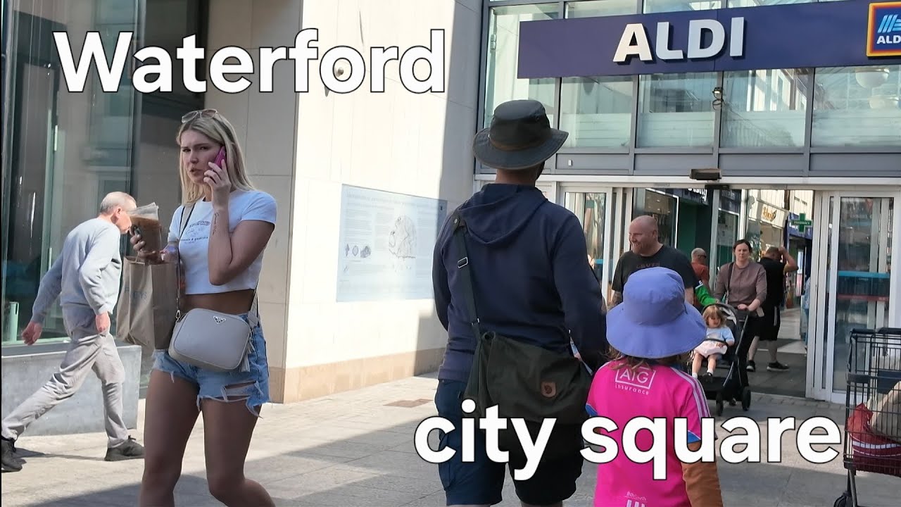 Waterford city square  walking tour