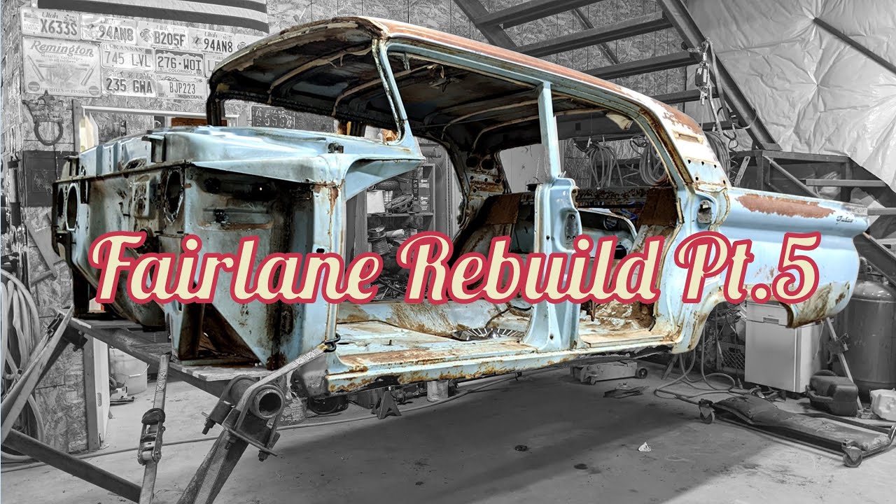 Fairlane Rebuild Pt. 5 -Body Removal