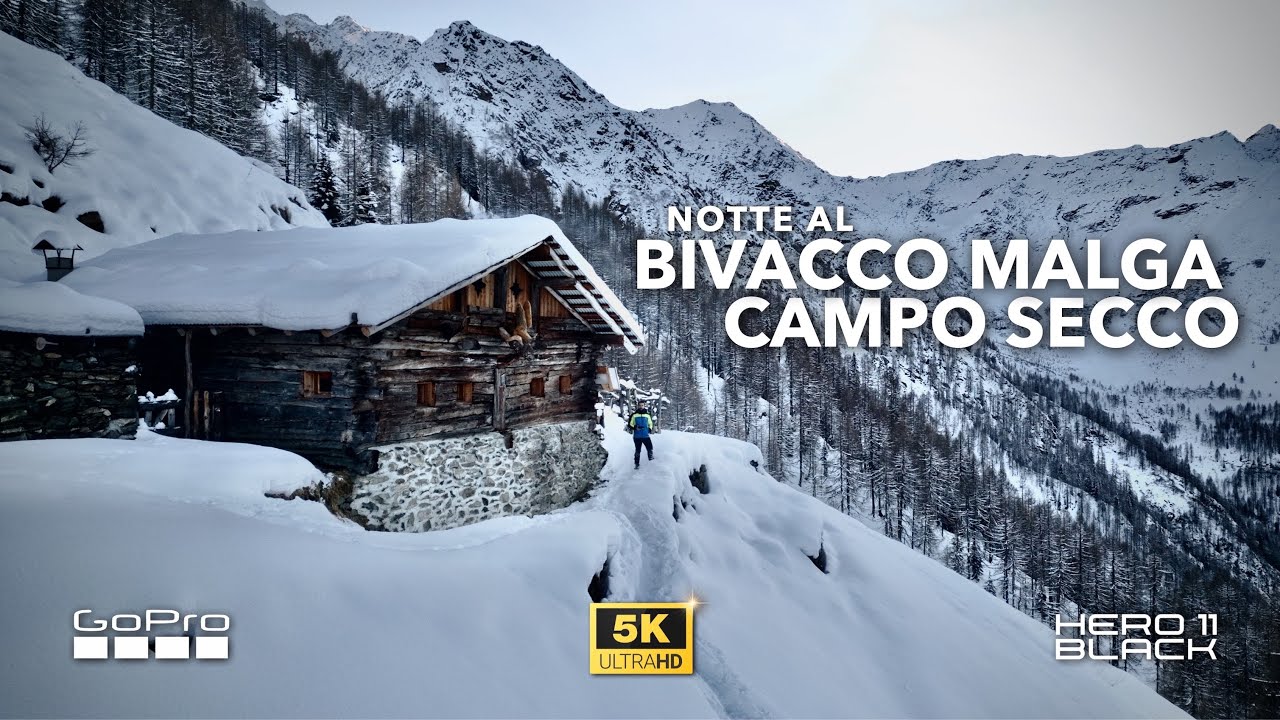 Notte al BIVACCO MALGA CAMPO SECCO da Rabbi Fonti, Val Cercen | Trentino [5K]