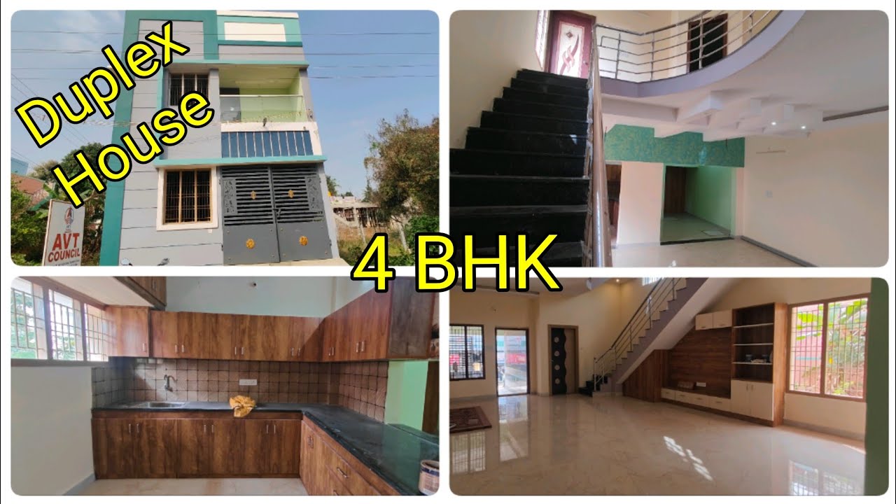 ID 435 Duplex house sale at Thiruvannamalai//4 BHK//South facing//MH Real estate 