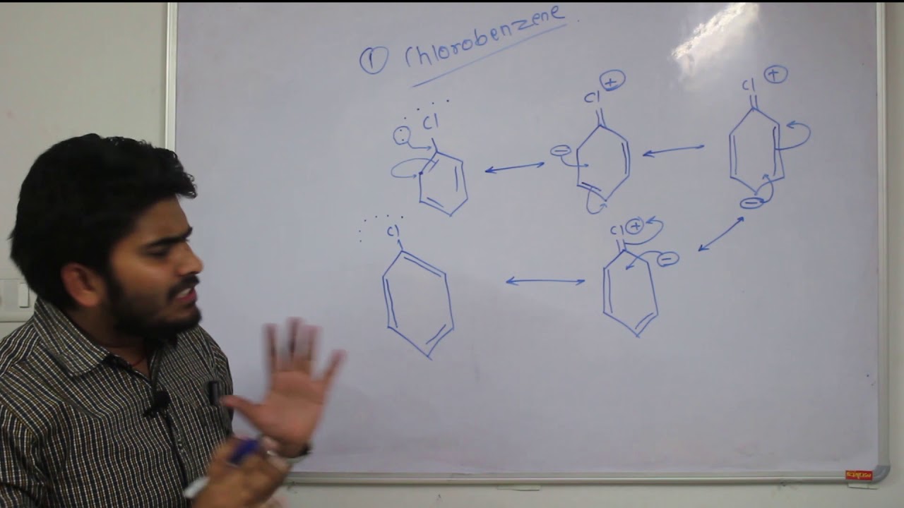 Resonating Structures part-II:Steps to draw resonating structures of Aromatic compounds.