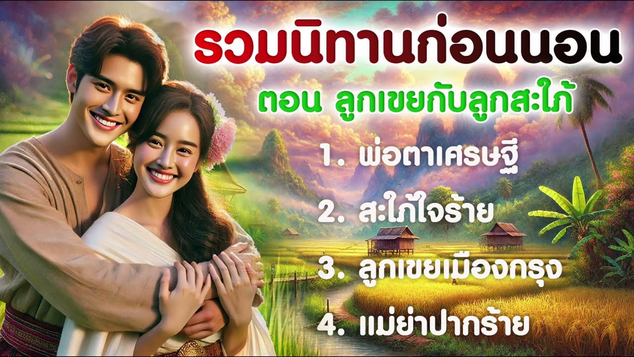 รวมนิทานก่อนนอน ตอน ลูกเขยกับลูกสะใภ้  EP.26 | นิทานก่อนนอน | PA PLEARN