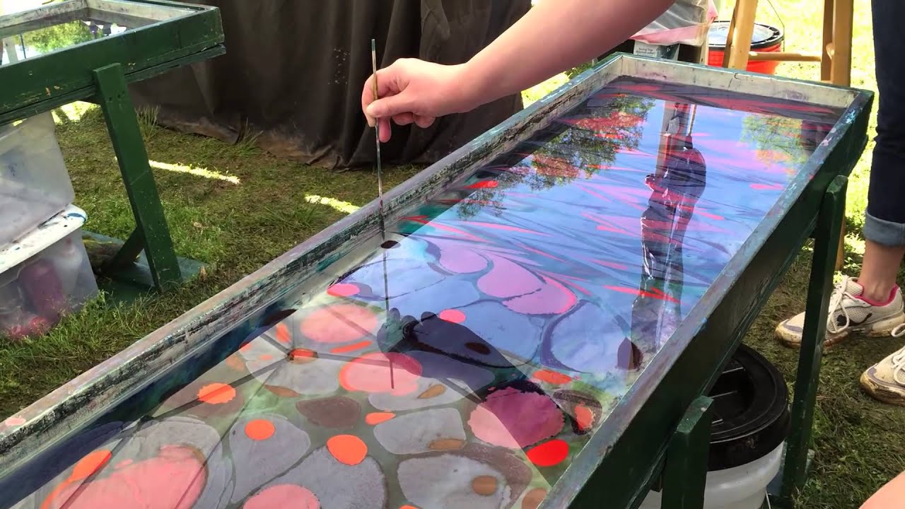 Creating a Silk Scarf Print