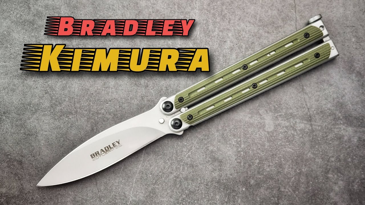 Bradley Kimura: Smooth Action Useful Balisong Blade