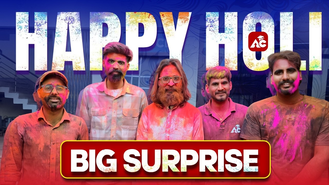 Celebrate Holi With Arora Classes Team 🎉🎉