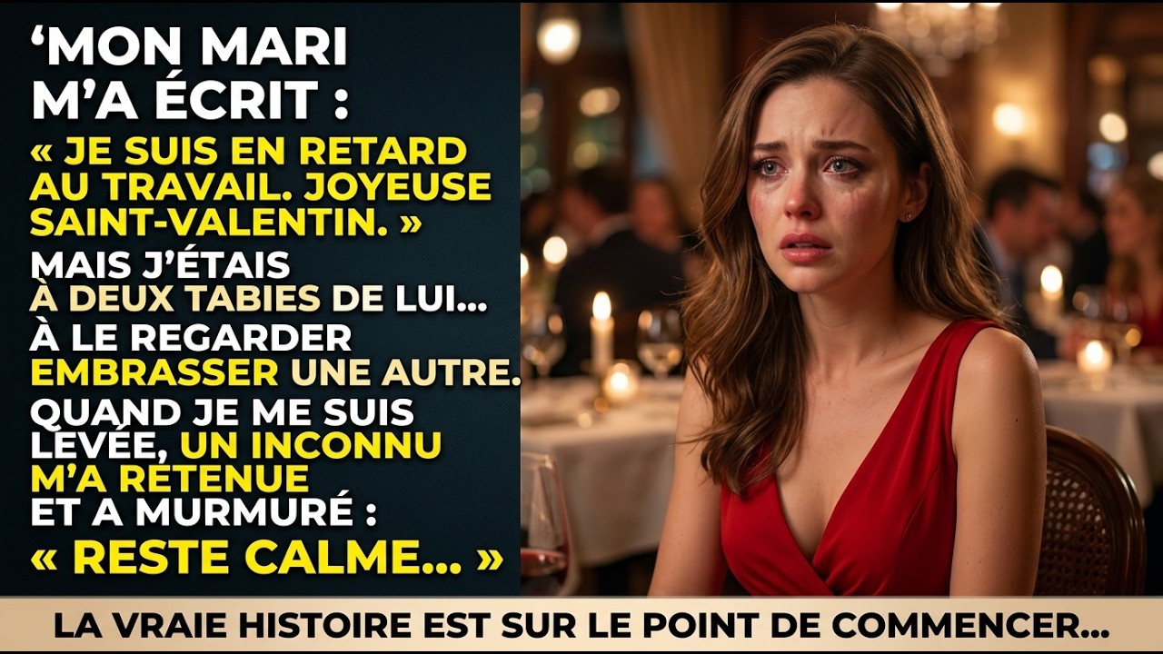 Mon mari m’a écrit « Joyeuse Saint-Valentin »… pendant que je le regardais embrasser une autre femme