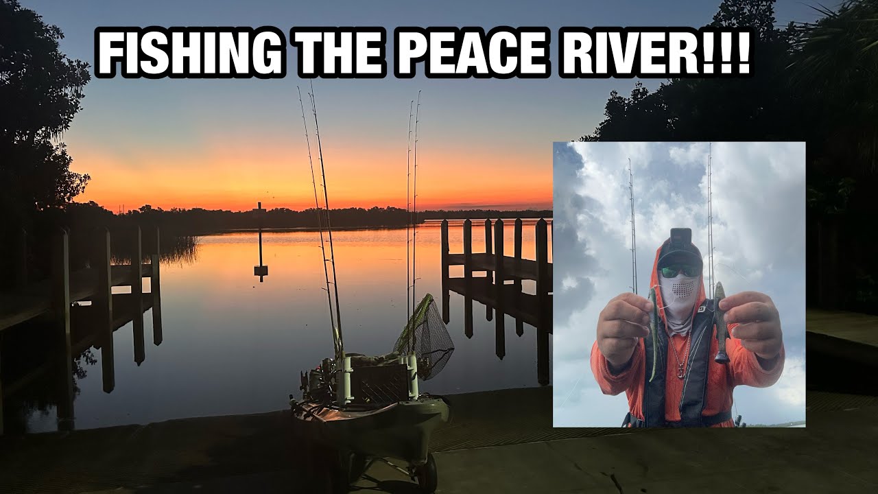 Fishing on the Peace River! Kayak Fishing! SNOOK HEAVEN!