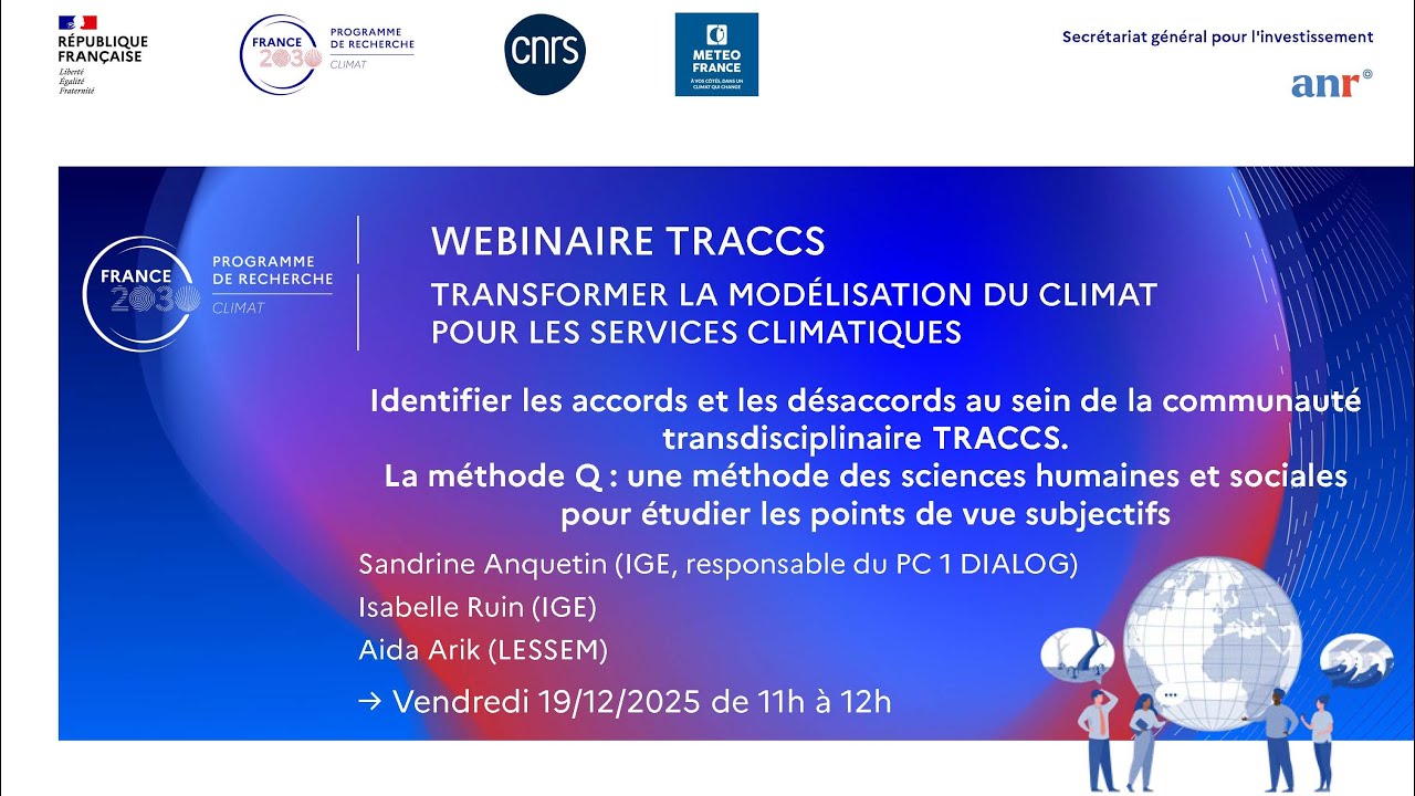 Identifier accords et désaccords dans TRACCS : la méthode Q - S. Anquetin & I. Ruin, A. Arik