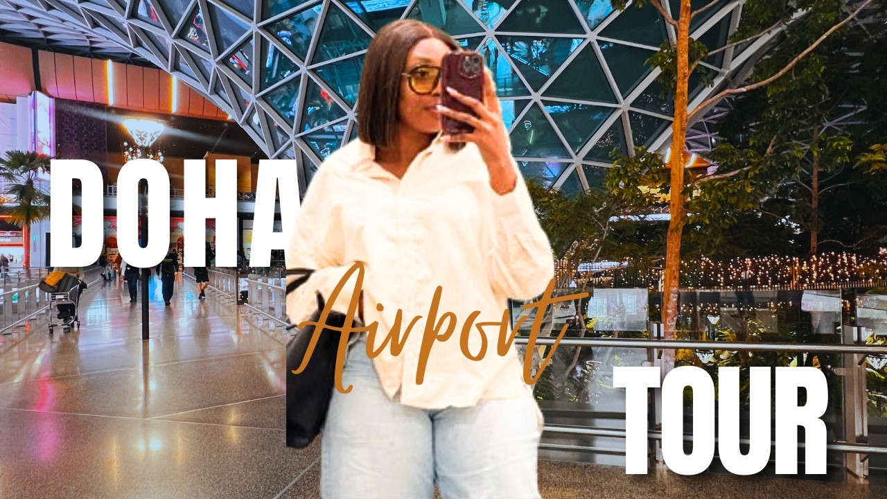 DOES QATAR 🇶🇦 REALLY HAVE THE BEST AIRPORT IN THE WORLD?+ Valentine's special #travelvlog #doha