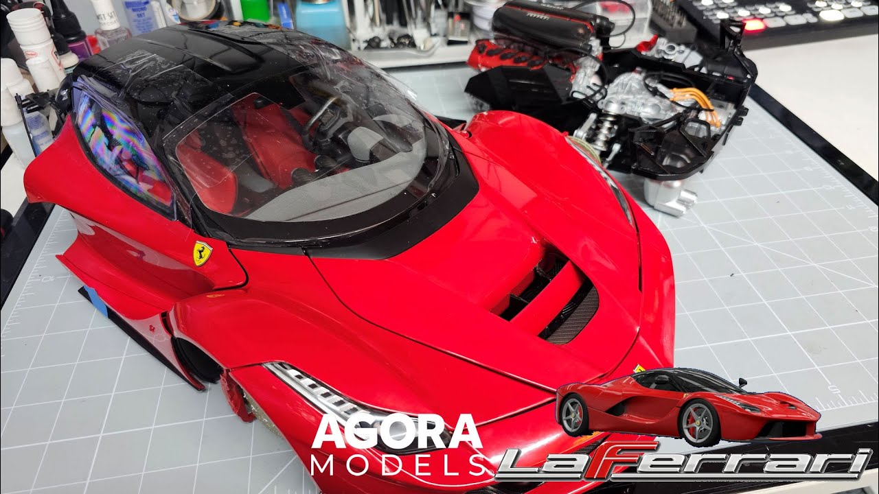 Build the LaFerrari 1:8 Scale - Pack 10 - Stages 73-80
