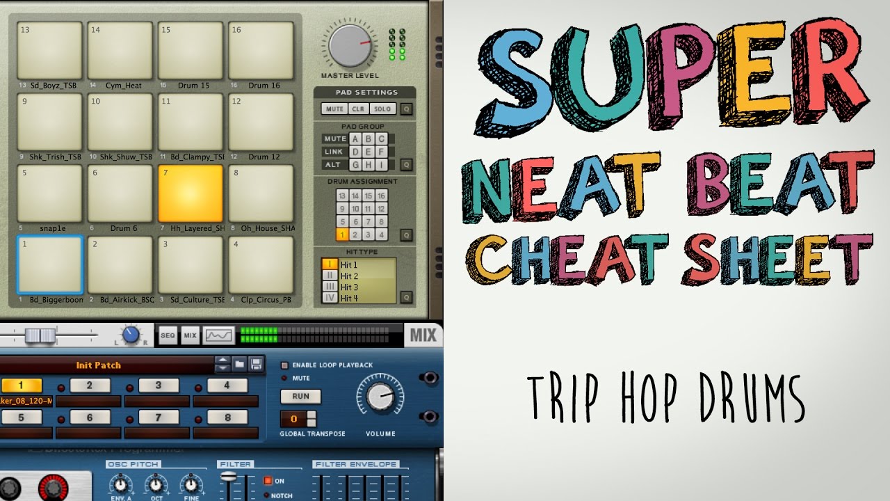Trip Hop Drums Tutorial: Return of the BOOM BAP 2021