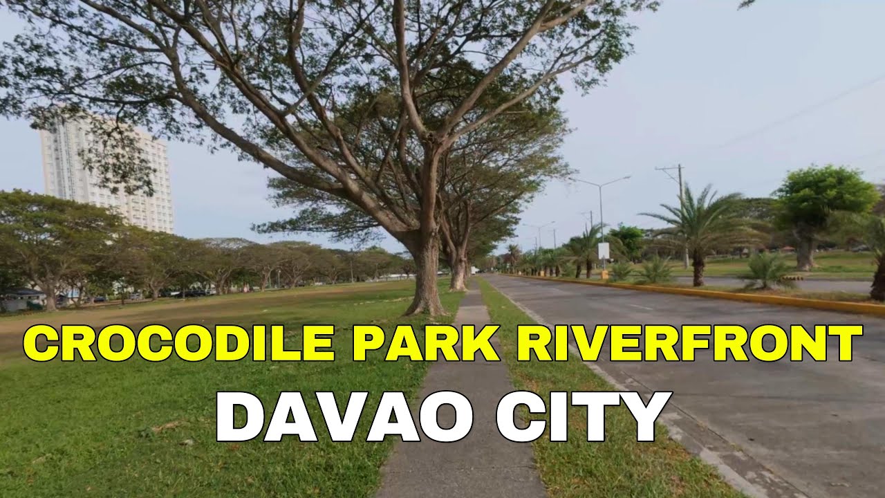 Davao City: Crocodile Park Riverfront | 4K POV Nature Walk
