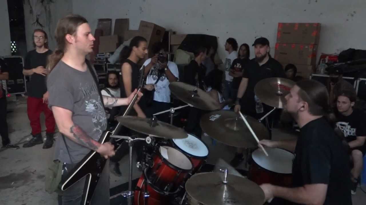 Decapitated - Day 69 practice before NepFest 2012
