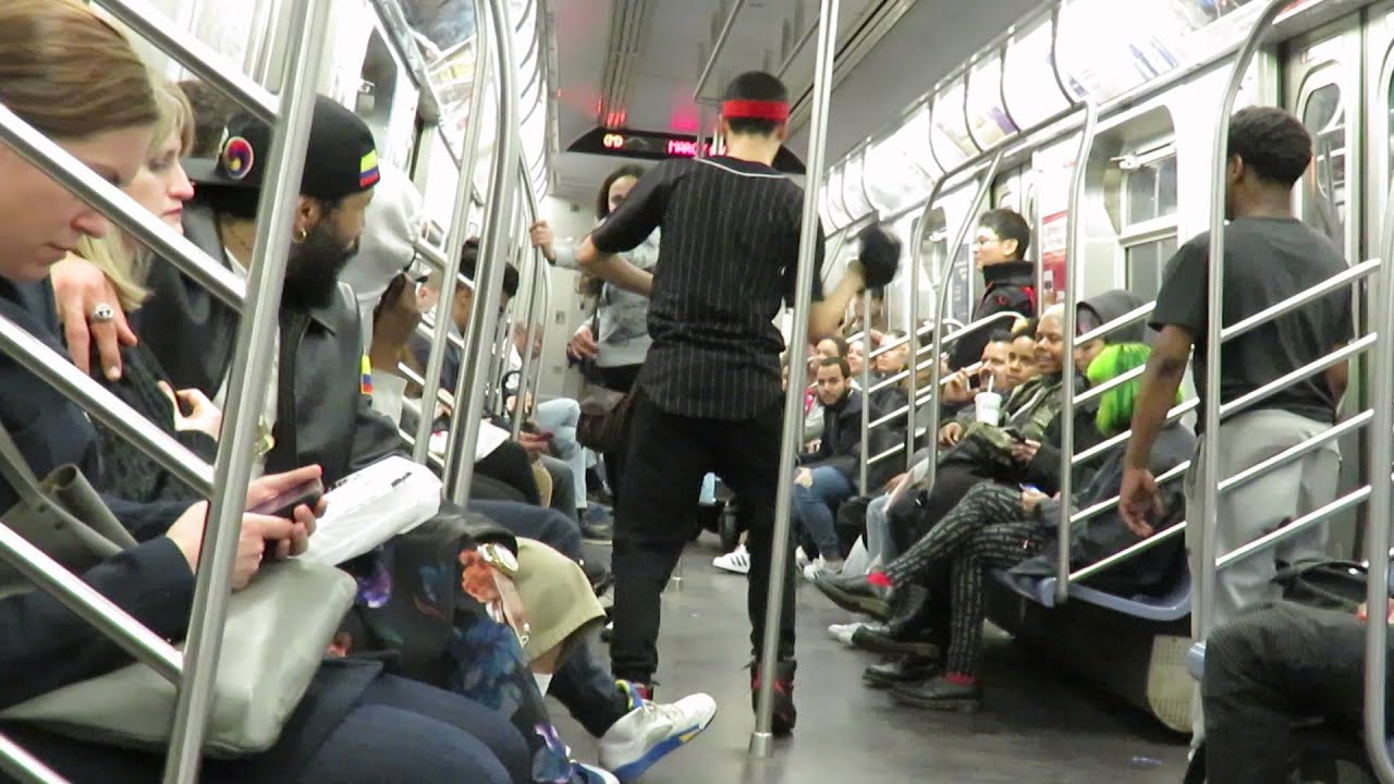 Showtime J train 2016 Mar 13 Manhattan to Brooklyn