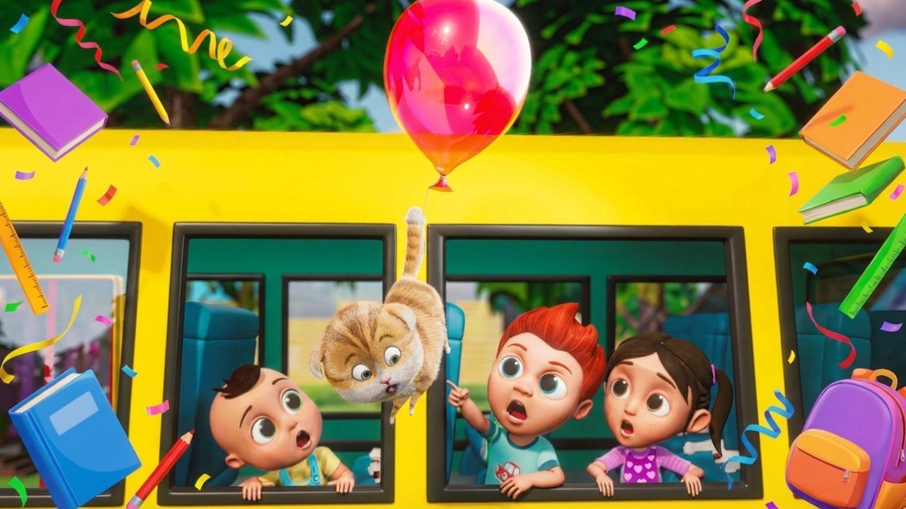 Canzone per bambini: Ruote sullo scuolabus 🚌 | Baby Berry