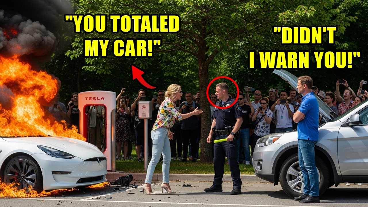HOA Karen DEMANDED Free Access To My Tesla Charger — Then Fried Her Own Lexus!!