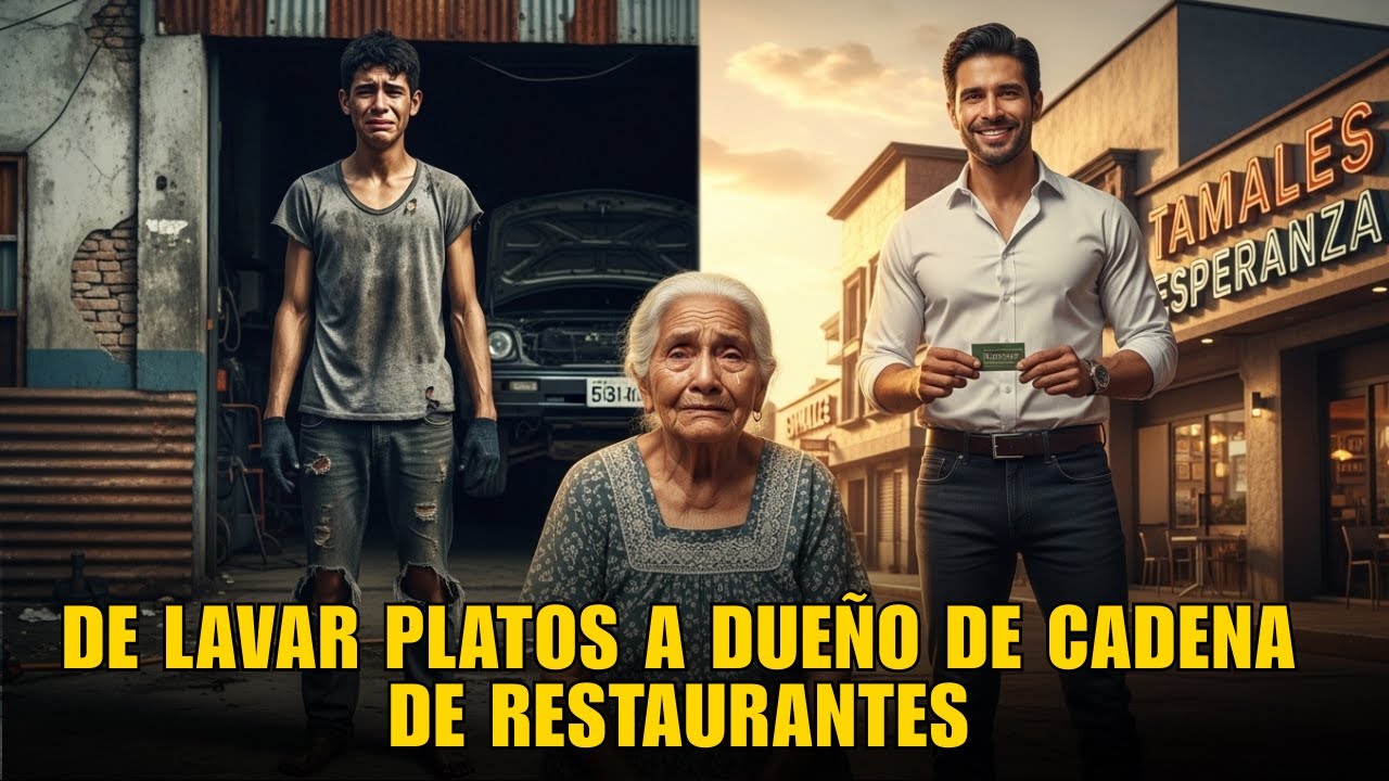 Dejó A Su Madre En Casa De Cartón... Regresó 15 Años Después Como DUEÑO De Cadena De Restaurantes