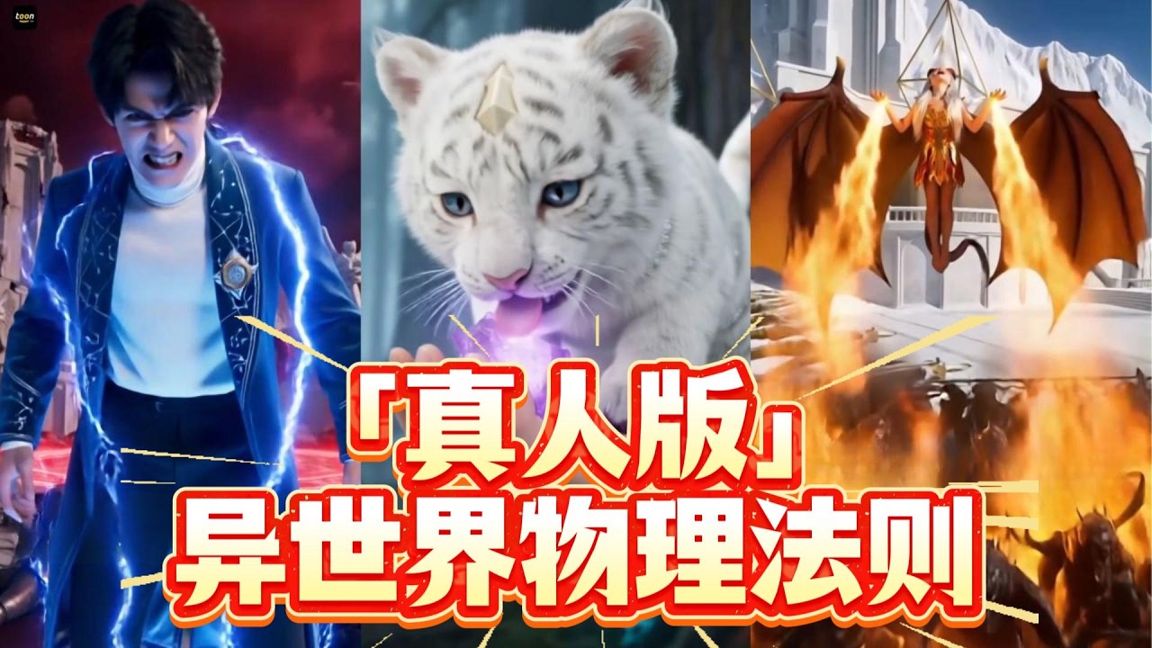 [multi sub]《异界法则竟是物理公式，我开局甩出牛顿定律》全集 FULL Newton's Laws In Another World | 动画转真人版