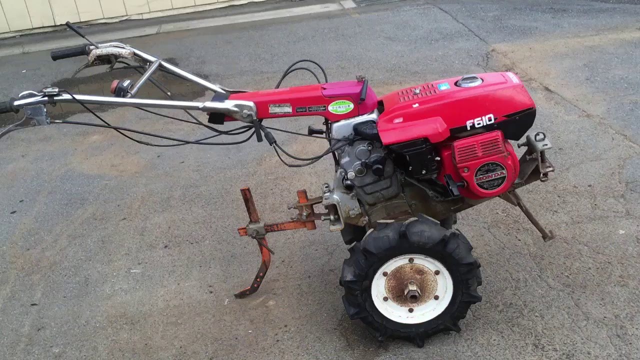 5.5馬力 ホンダ 耕運機 F610　使ってみました