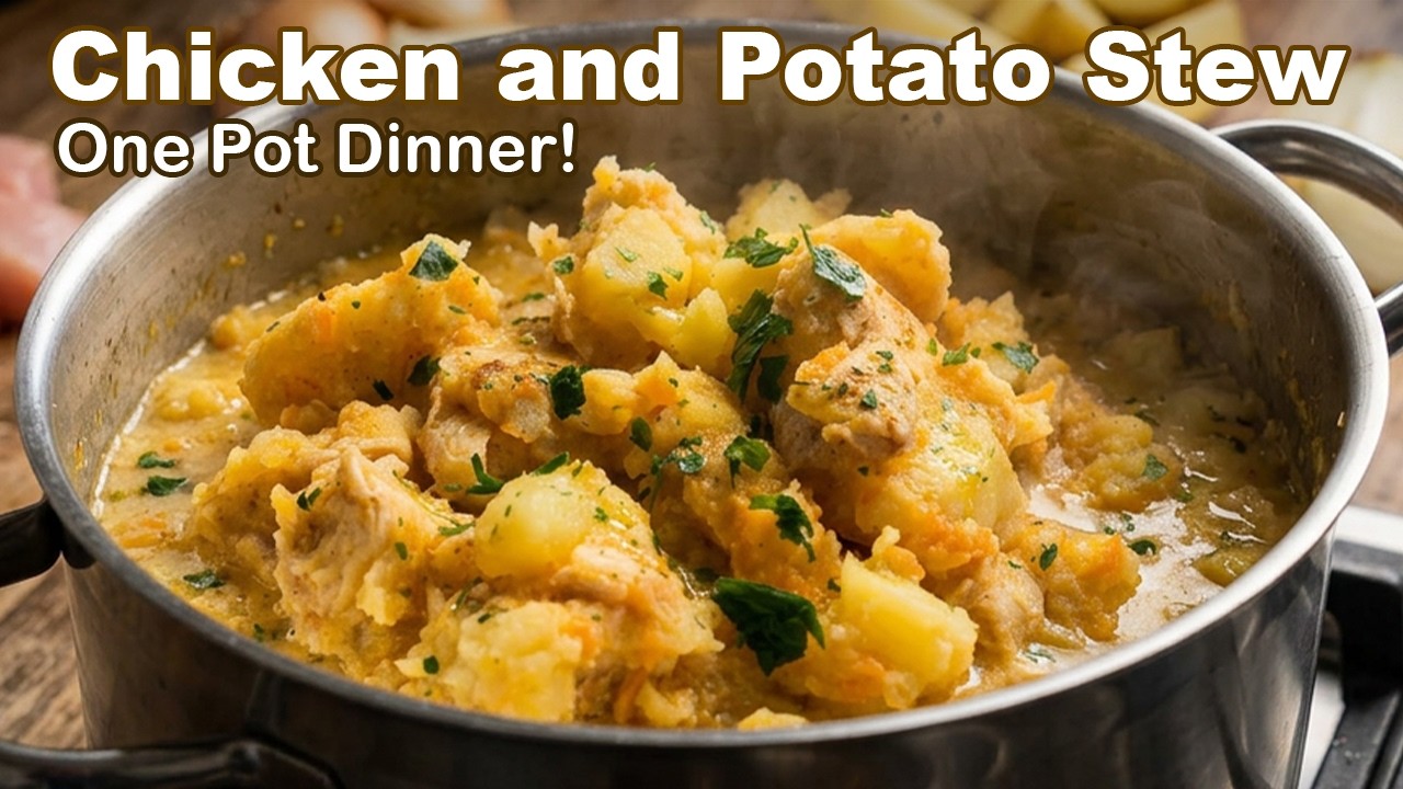 You Only Need Chicken and Potatoes! Easy Family Dinner