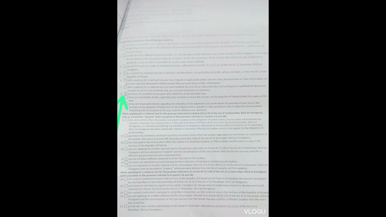 #poland VFS#Documents Not submit #Big mistake# my viewers Refusal 8 Number