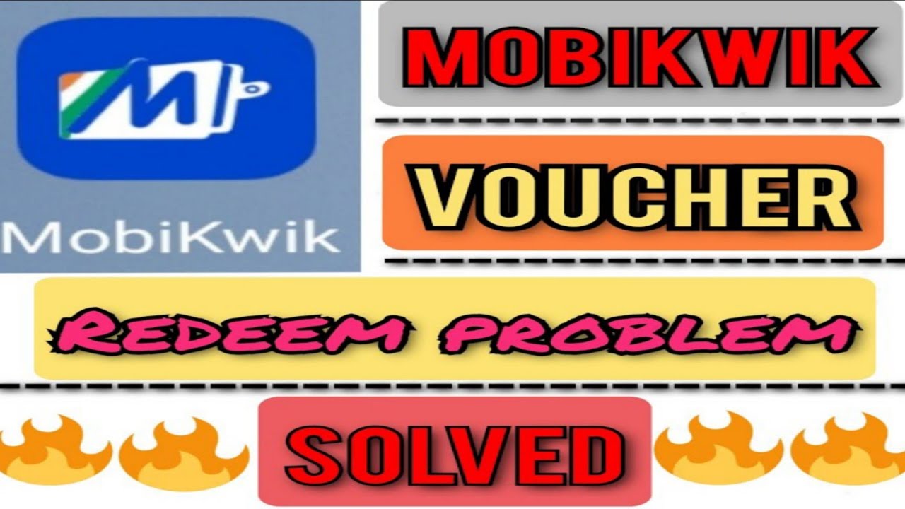 How To Solved Mobikwik Voucher Redeem Rigarding Problem😍 | How To Redeem Free Voucher's On Mobiquik