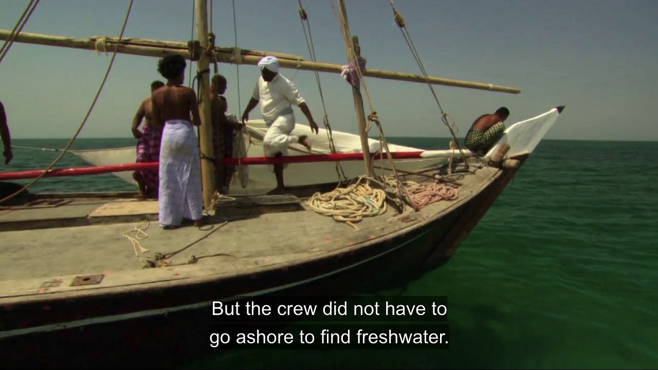 Getting Fresh Water On A Pearl Dhow In Bahrain