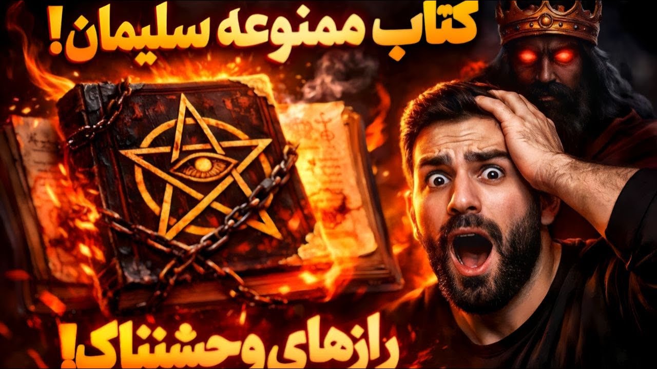 کتاب ممنوعه حضرت سلیمان 😨| رازهایی که نباید می‌فهمیدم!