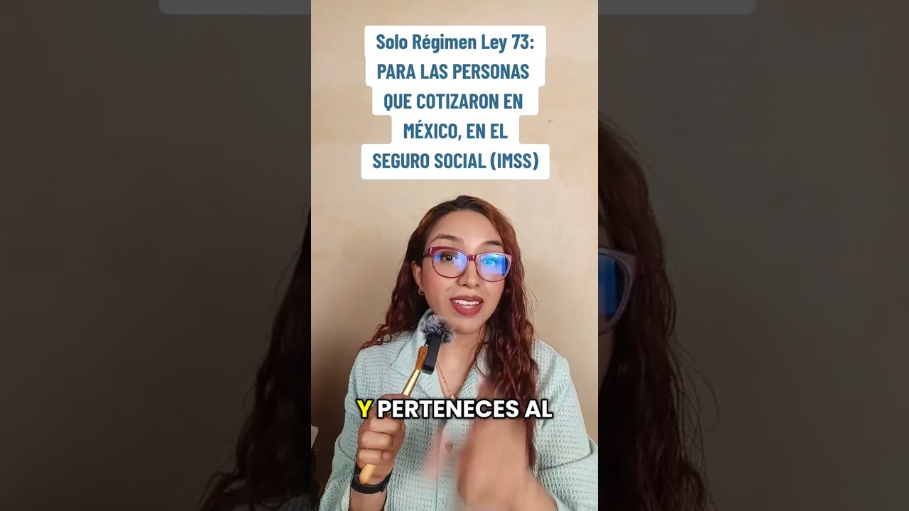 &iquest;C&oacute;mo obtener m&aacute;s semanas para tu pensi&oacute;n? #ley73 #ley97 #pensi&oacute;nimss #retiro #imss