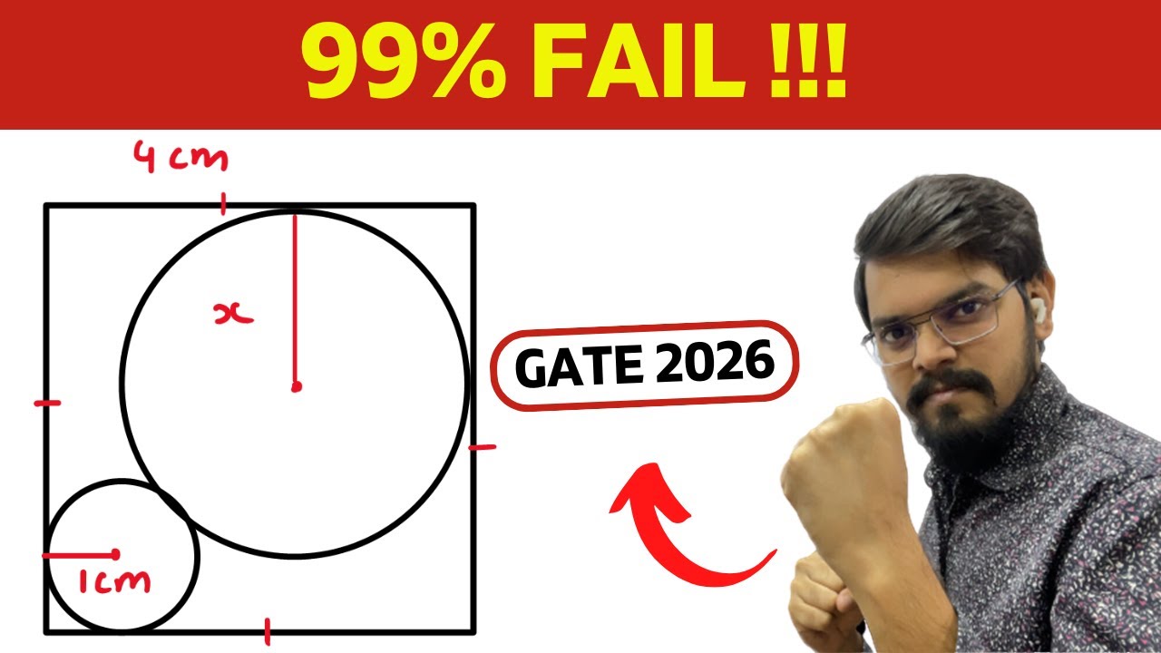 99% FAILED in GATE 2026 Exam | Aptitude